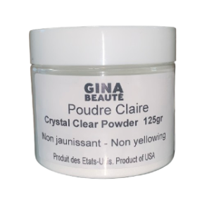 Acrylic Powder Crystal Clear 125g