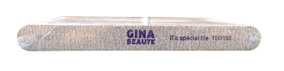 Gina Beaute Purple Thin Nail File (100/100) 50pcs