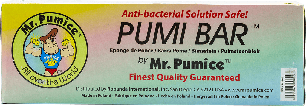Mr Pumice Pumi Bar Anti-bacterial 1 pcs - Gina Beauté