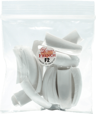 Lamour French Manicure Tip F2 (50pcs) - Gina Beauté