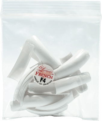 Lamour French Manicure Tip F4 (50pcs) - Gina Beauté