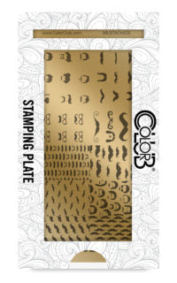 Color Club | Mustache Stamping Plate - Gina Beauté