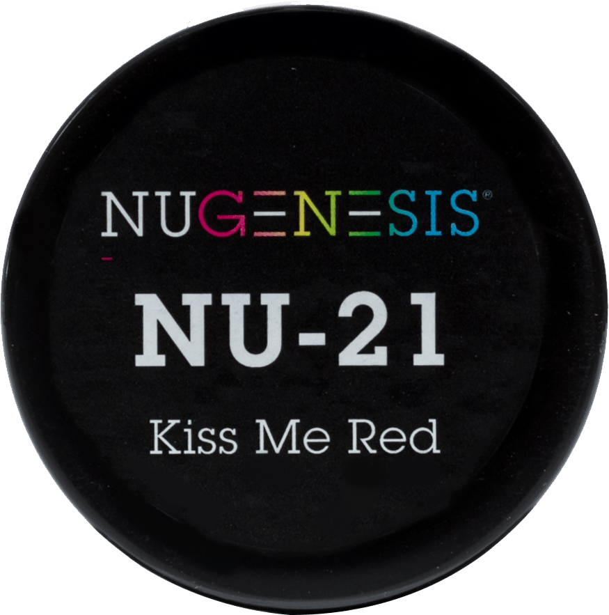 NuGenesis Nail Kiss Me Red NU-21 2oz - Gina Beauté