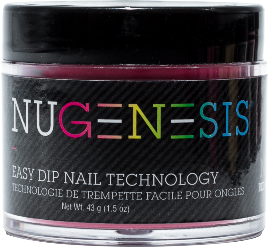 NuGenesis Nail Red Red Wine NU-07 2oz - Gina Beauté