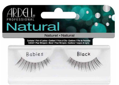 Ardell lashes Natural Black (1 Pair) - Gina Beauté