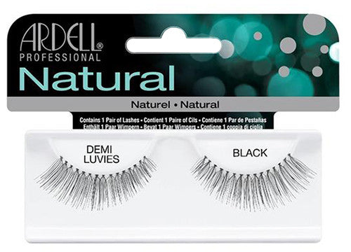 Ardell lashes Natural Demi Luvies Black (1 Pair) - Gina Beauté