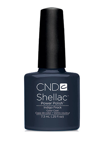 CND Shellac™ Indigo Frock Color Coat - Gina Beauté