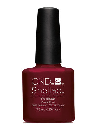 CND Shellac™ Oxblood Color Coat - Gina Beauté