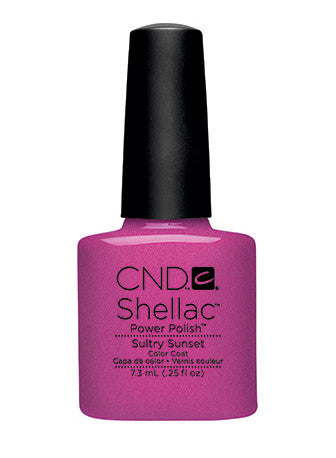 CND Shellac™ Sultry Sunset Color Coat - Gina Beauté