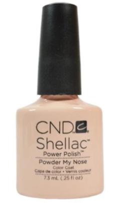 CND Shellac™ Powder My Nose Color Coat - Gina Beauté