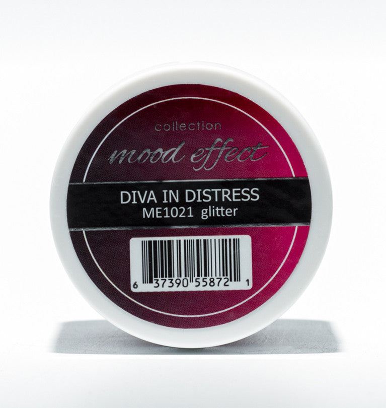 Glam And Glits Nail Design Mood Effect Acrylic Diva In Distess - Gina Beauté