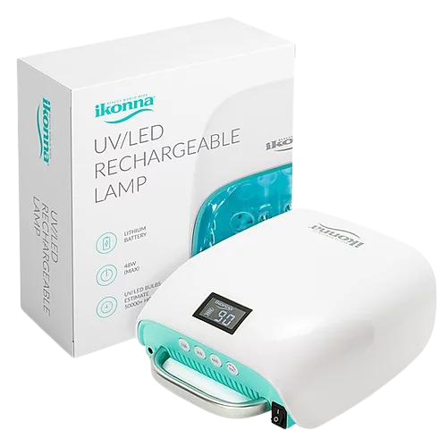 Ikonna Rechargeable & Portable UV/LED Lamp White