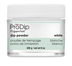 White Dipping Powder (8oz) - Gina Beauté