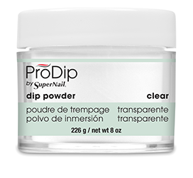 Clear Dipping Powder (8oz) - Gina Beauté