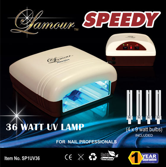 LAMOUR Speedy 36W UV Lamp - Gina Beauté