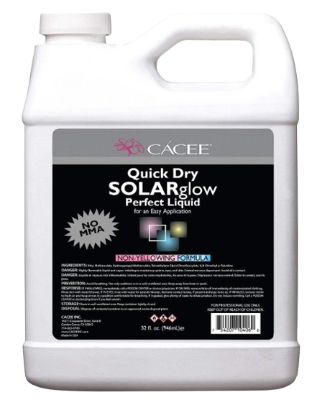 Cacee Quick Dry SolarGlow Liquid (no MMA) 128 fl oz