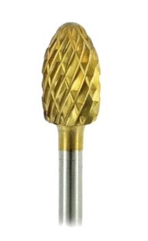 Medicool CC5 Gold Carbide Football Bit - 3/32"