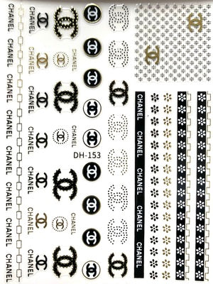 Nail Decals Chanel Stickers DH-153