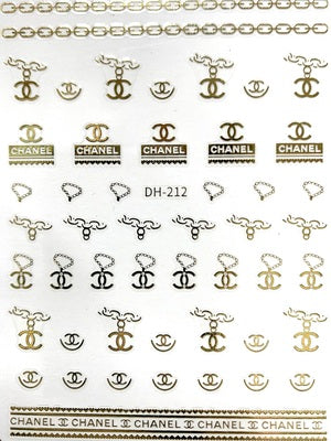 Nail Decals Stickers Chanel DH-212