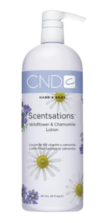 CND Scentsations Wildflower and Chamomile Lotion, 31 Oz
