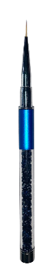 Blue Short Design Lining Brush