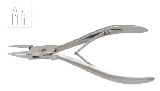 MBI-213 Ultra Fine Pointed Ingrown Nail Nipper Double Spring Size 4″