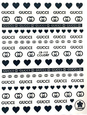 Nail Stickers Gucci CB-115