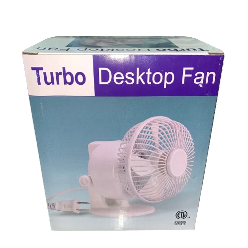 Turbo Super Quiet Table Fan