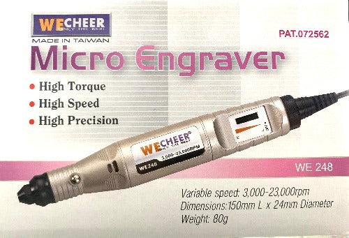 WECHEER ELECTRIC MICRO ENGRAVER WE 248 (3/32")