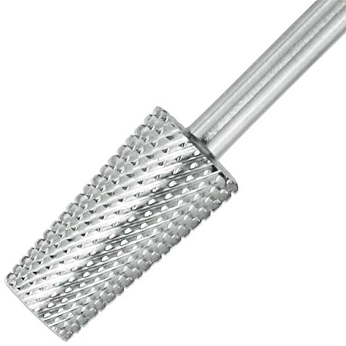 Metal 3 in 1 Carbide Nail Drill Bit 1/8" STF (Silver/Gold)