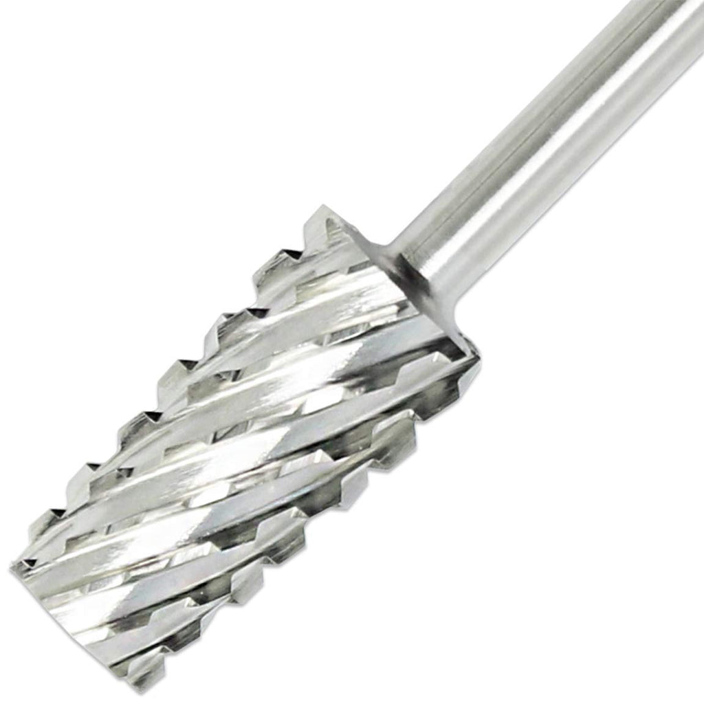 Metal 3 in 1 Carbide Nail Drill Bit 1/8" STX (Silver/Gold)