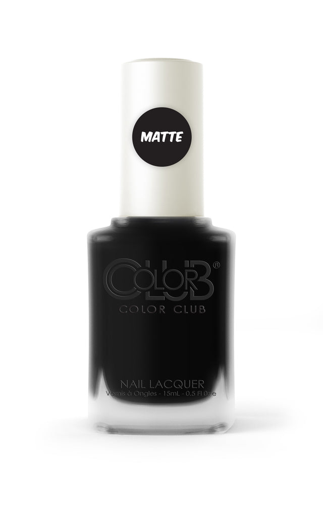 Color Club™ Chalk Board Black Nail Lacquer - Gina Beauté