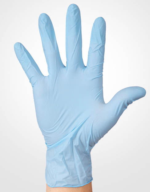 X-Small Aurelia PROTÉGÉ Nitrile Latex Glove, Powder Free, 9.4" Length, 5 mils Thick (Pack of 100) - Gina Beauté