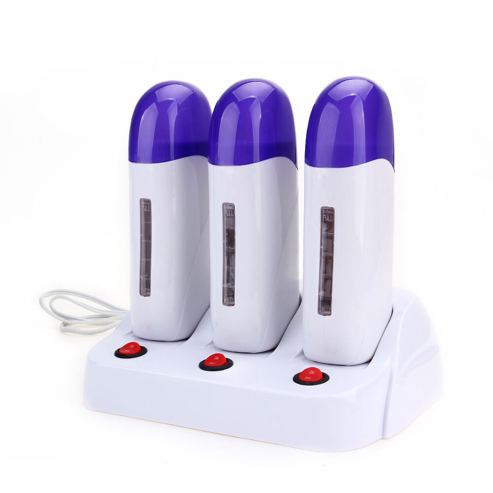 Triple Depilatory Wax Heater (Blue) - Gina Beauté