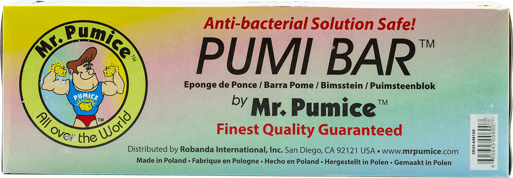 Mr Pumice Pumi Bar Anti-bacterial 1 pcs - Gina Beauté