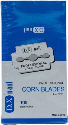 D.X Nail Corn Cutter Blade 100 pcs - Gina Beauté