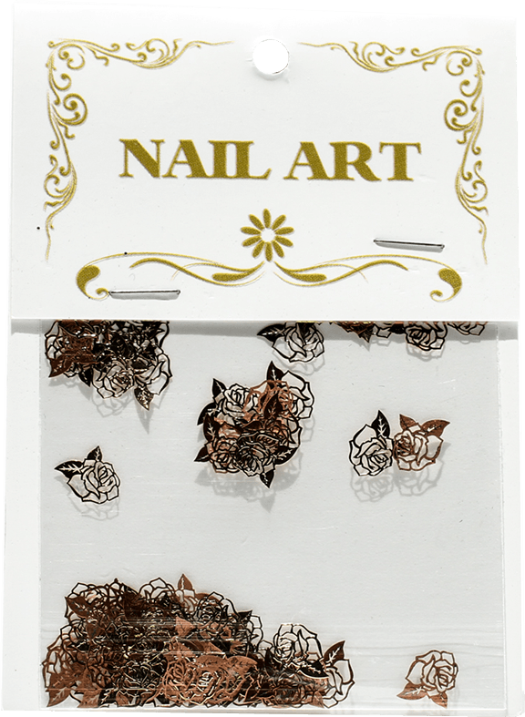 Nail Art Rose flower shape - Gina Beauté