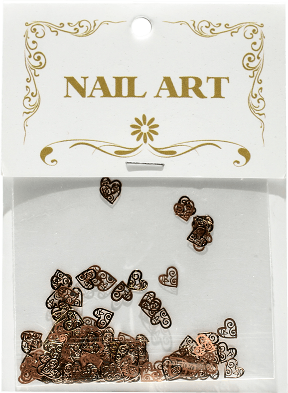 Nail Art Heart Shape - Gina Beauté