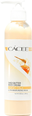 Cacee Shea Butter Ultra Moisturizing Body Cream (Honey Milk) 8.8 oz - Gina Beauté