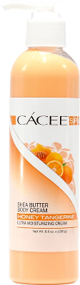 Cacee Shea Butter Ultra Moisturizing Body Cream (Honey Tangerine) 8.8oz - Gina Beauté