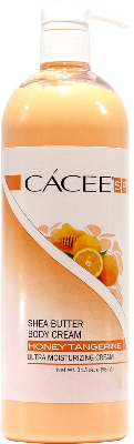 Cacee Shea Butter Ultra Moisturizing Body Cream (Honey Tangerine) 34.5oz - Gina Beauté