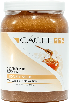Cacee Sugar Scrub Exfoliant (Honey Milk) 67.2 oz - Gina Beauté