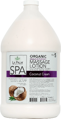 La Palm Spa Massage Lotion (Coconut Cream) - Gina Beauté