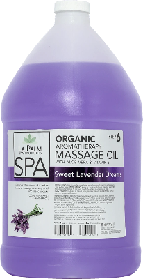 La Palm Spa Massage Oil (Sweet Lavender Dreams) - Gina Beauté