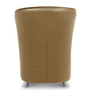 Gs9057 - Chiq Quilted Tube Chair (Butterscotch) - Gina Beauté