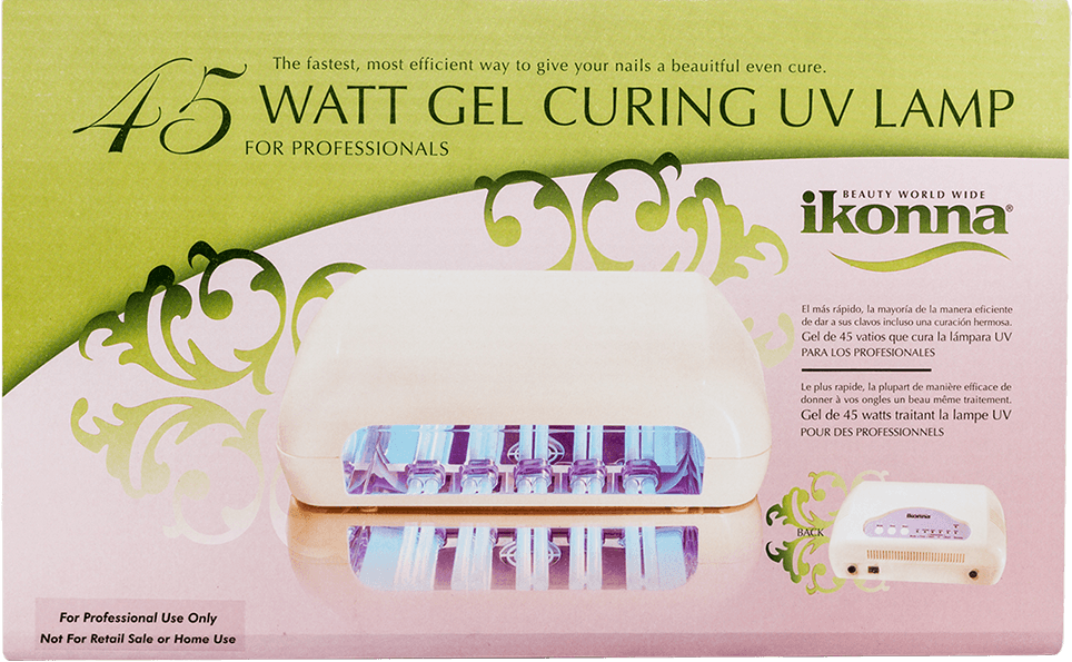 IKONNA 45 Watt Gel Curing UV Lamp - Gina Beauté