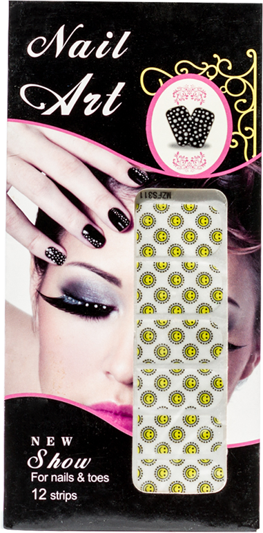 Nail Art Yellow sticker - Gina Beauté