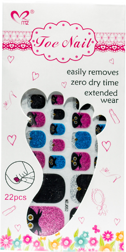Toe nail discount stickers