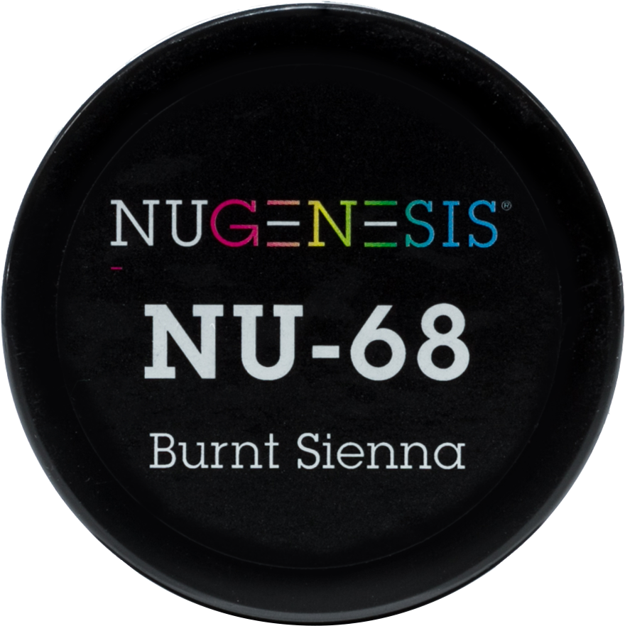 NuGenesis Nail Burnt Sienna NU-68 2oz - Gina Beauté