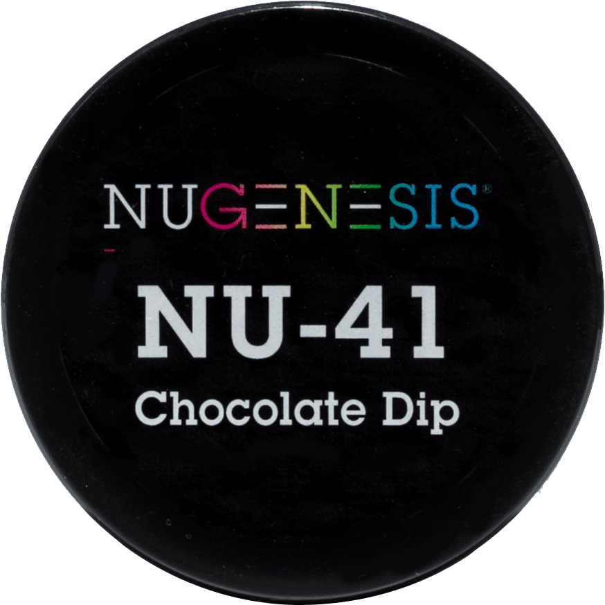 NuGenesis Nail Chocolate Dip NU-41 2oz - Gina Beauté